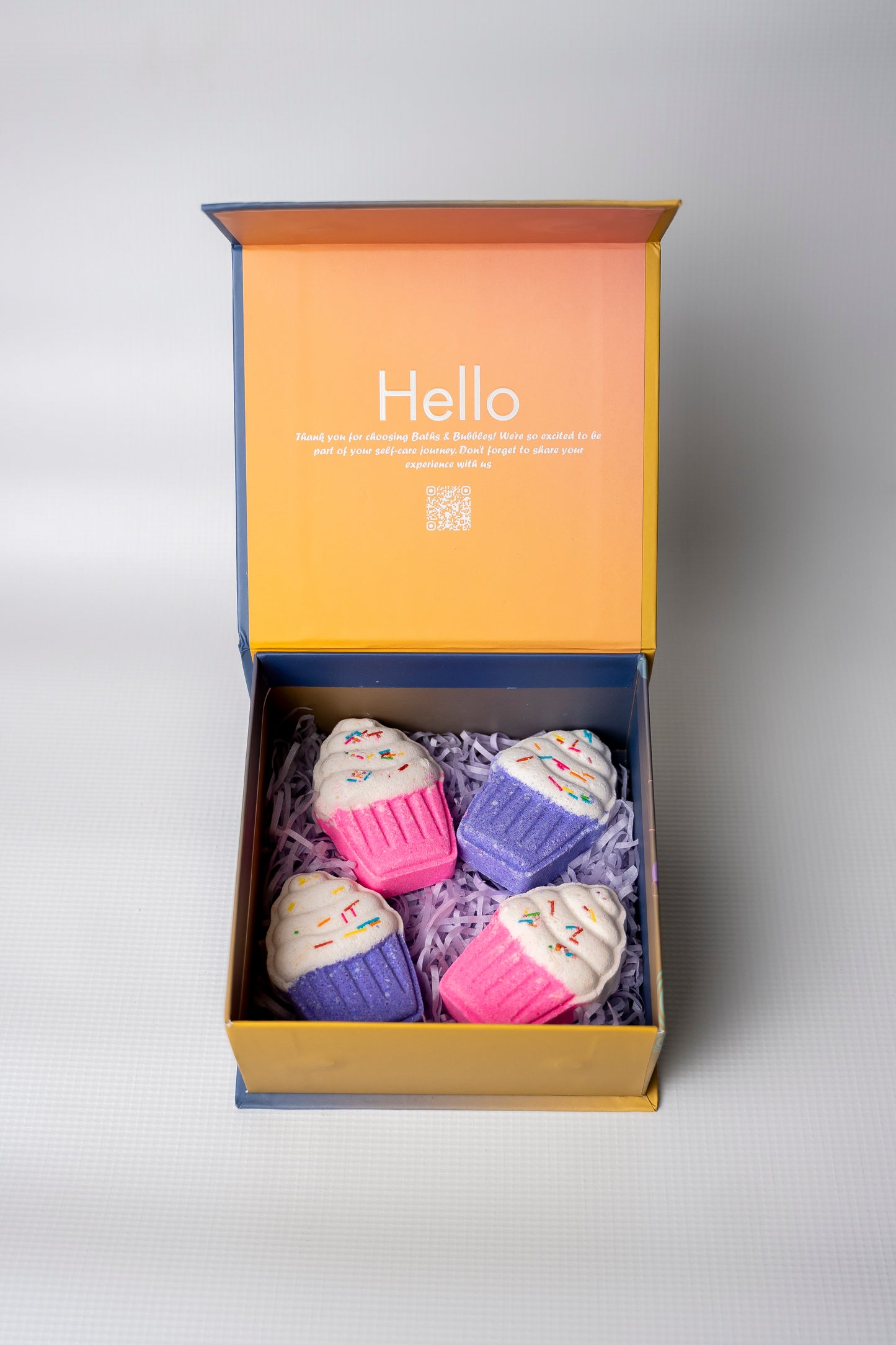 Cupcake Bath Bombs (Set of 4)