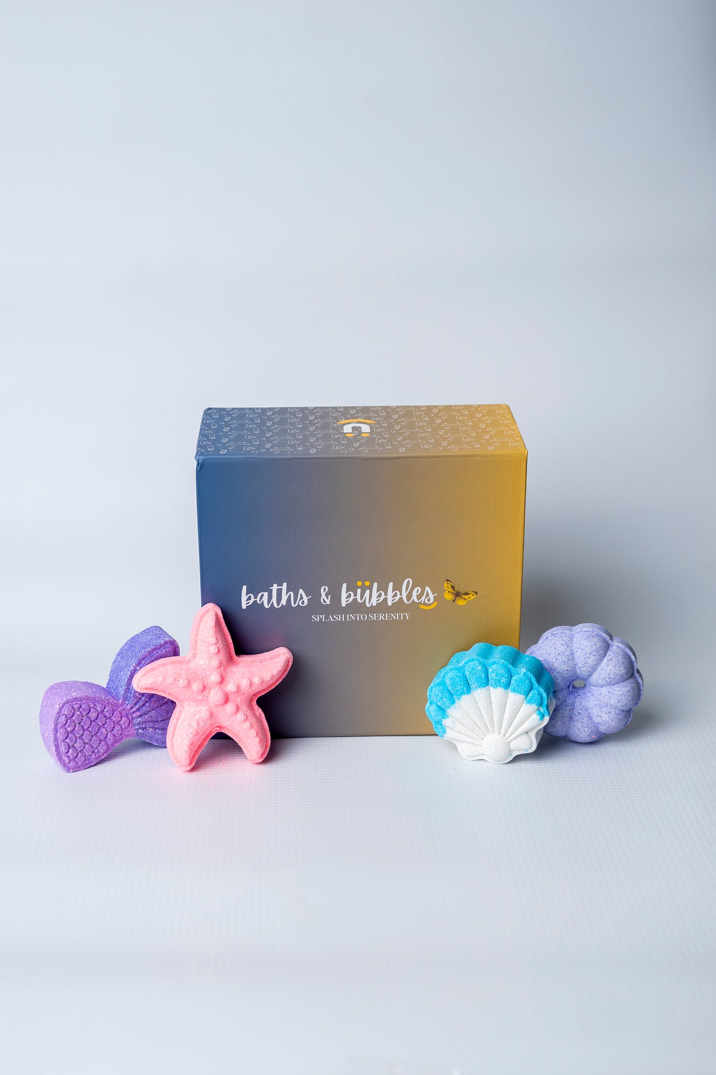 Beach Theme Bath Bombs (Set of 4)