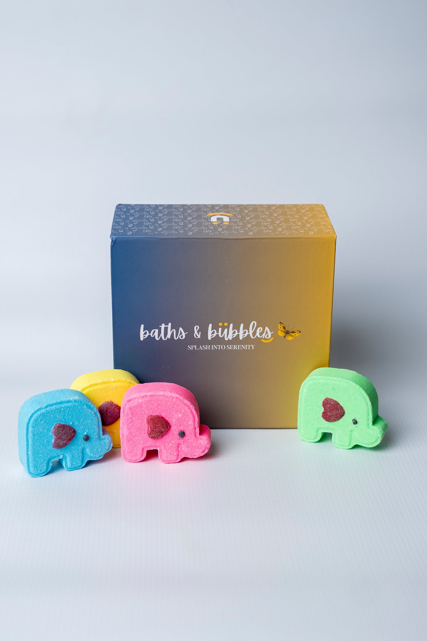 Baby Elephant Bath Bombs (Set of 4)