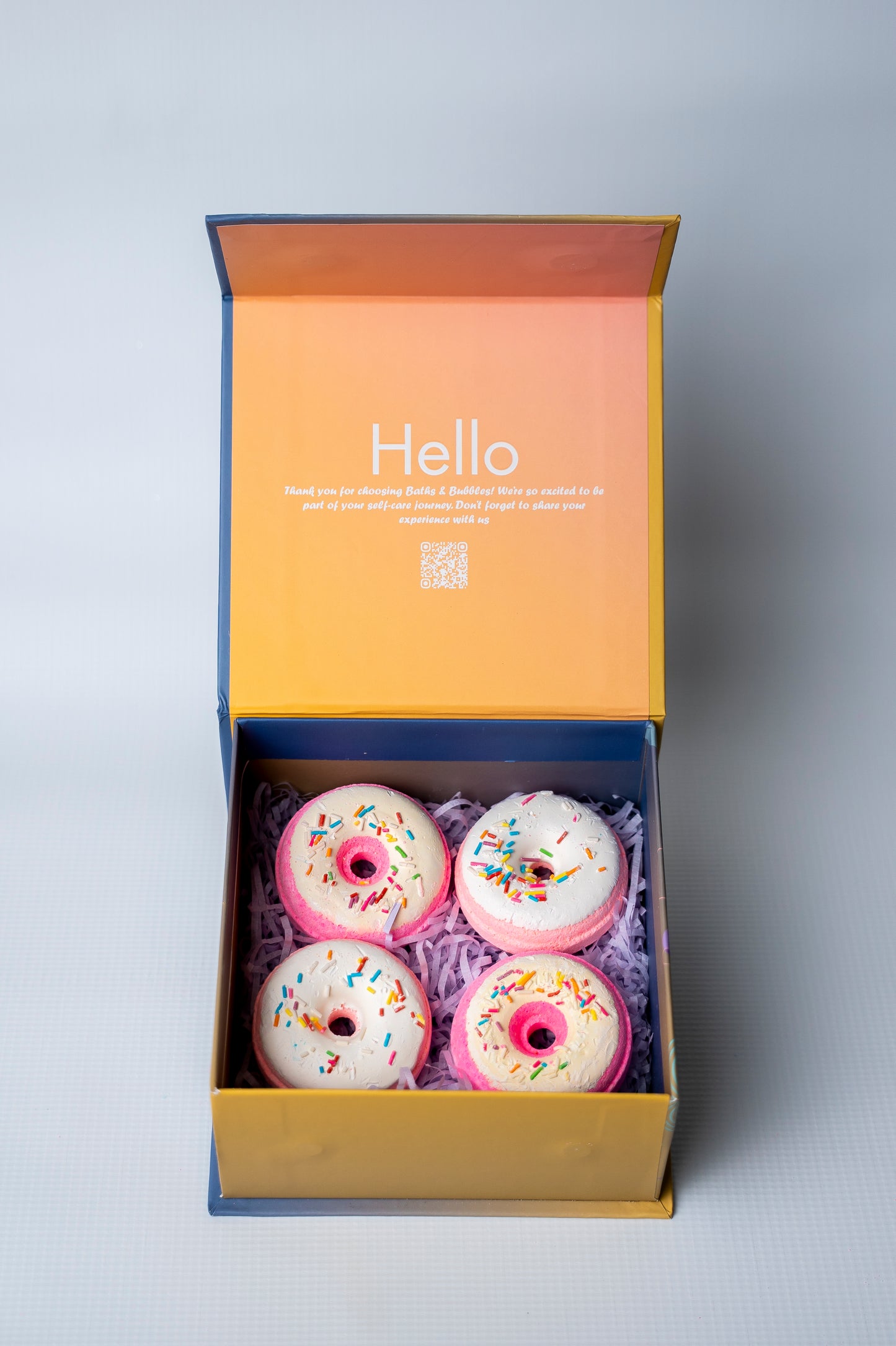 Sprinkle Donut Bath Bombs (Set of 4)