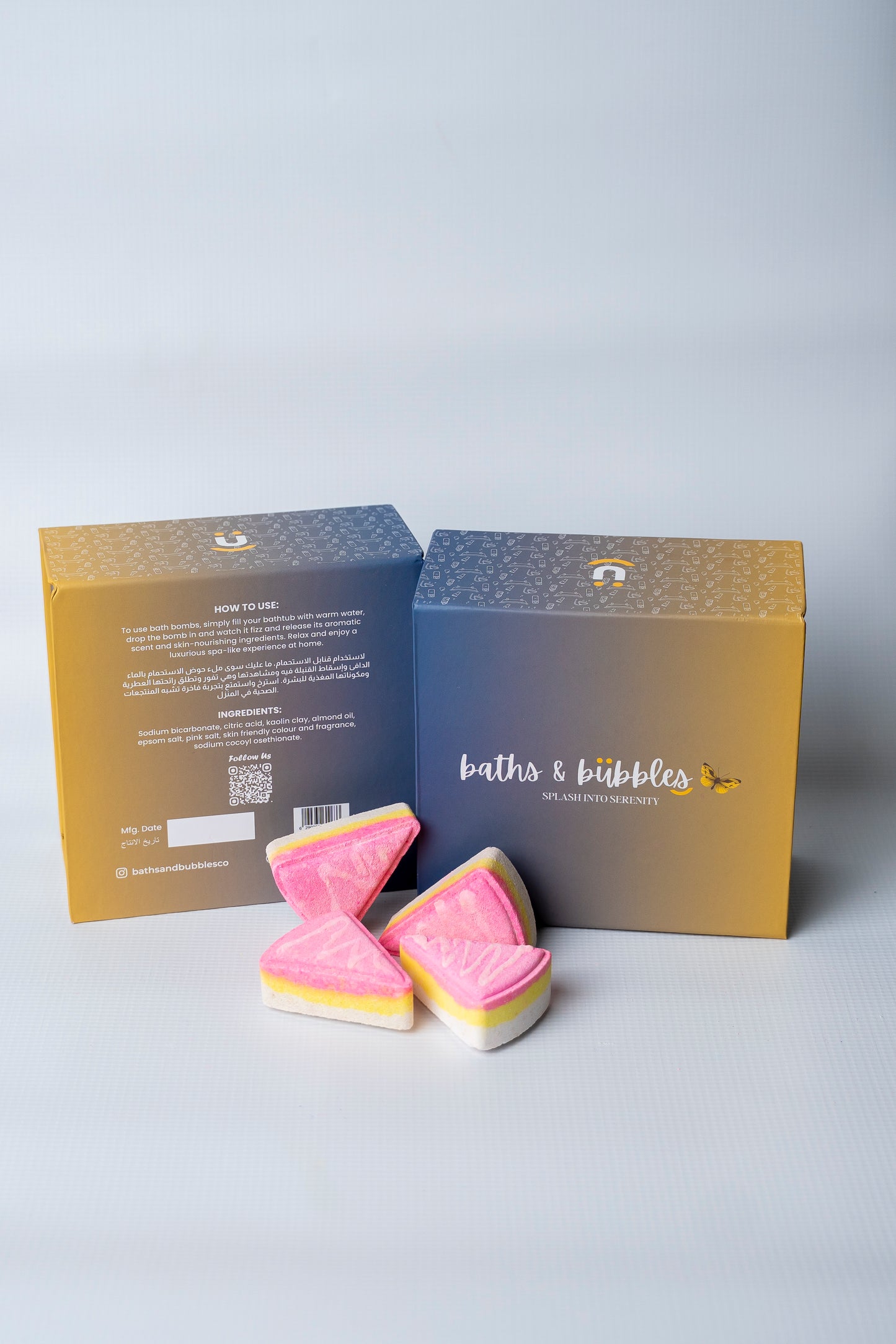 Pastry Bath Bombs (Set of 4)