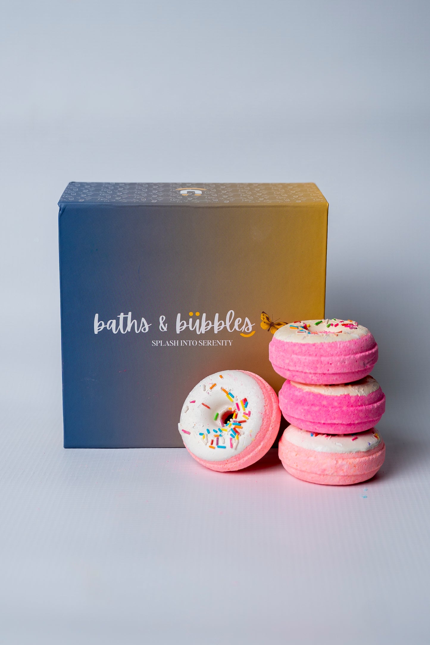 Sprinkle Donut Bath Bombs (Set of 4)