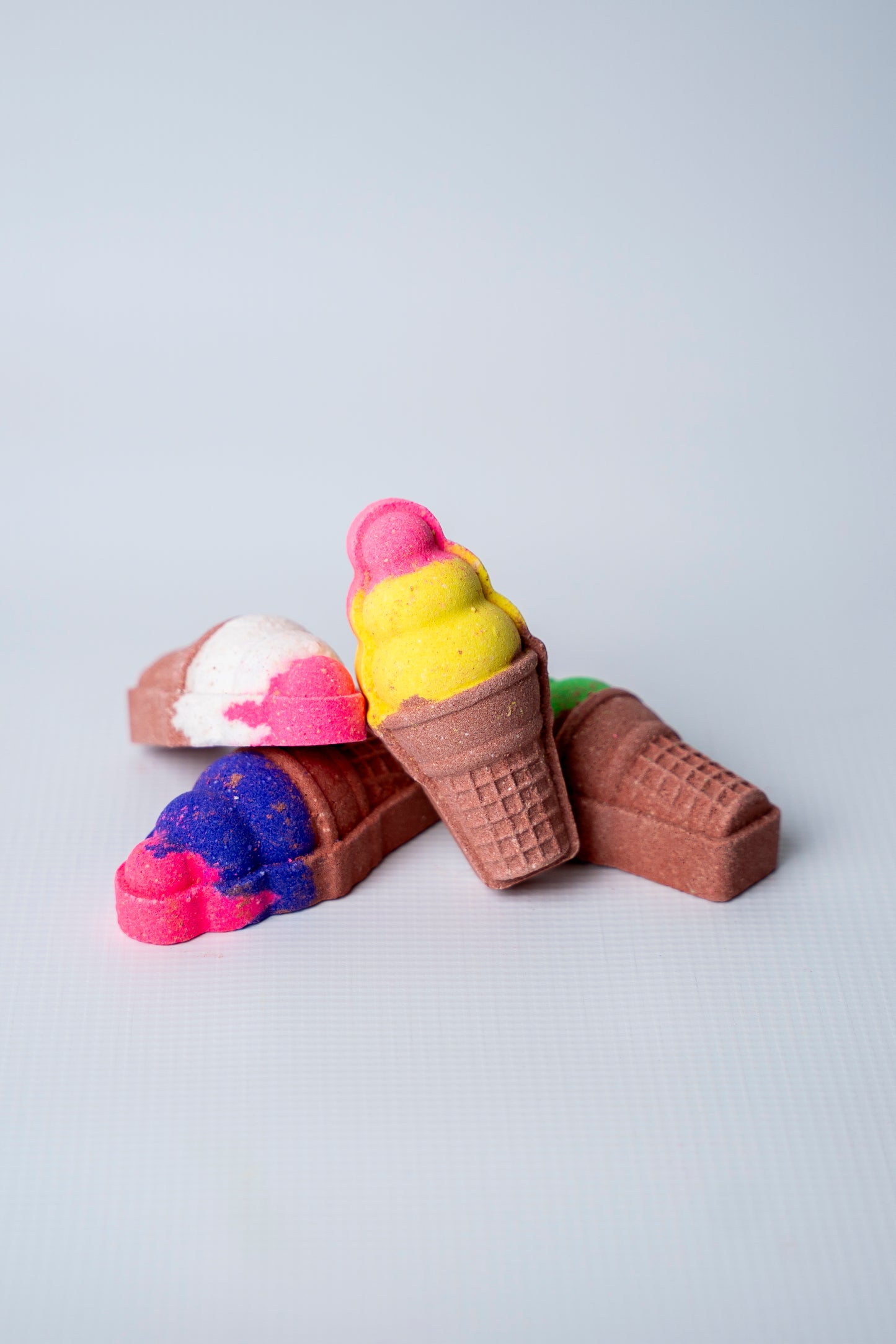 Ice Cream Cone Bath Bombs (Set of 4)
