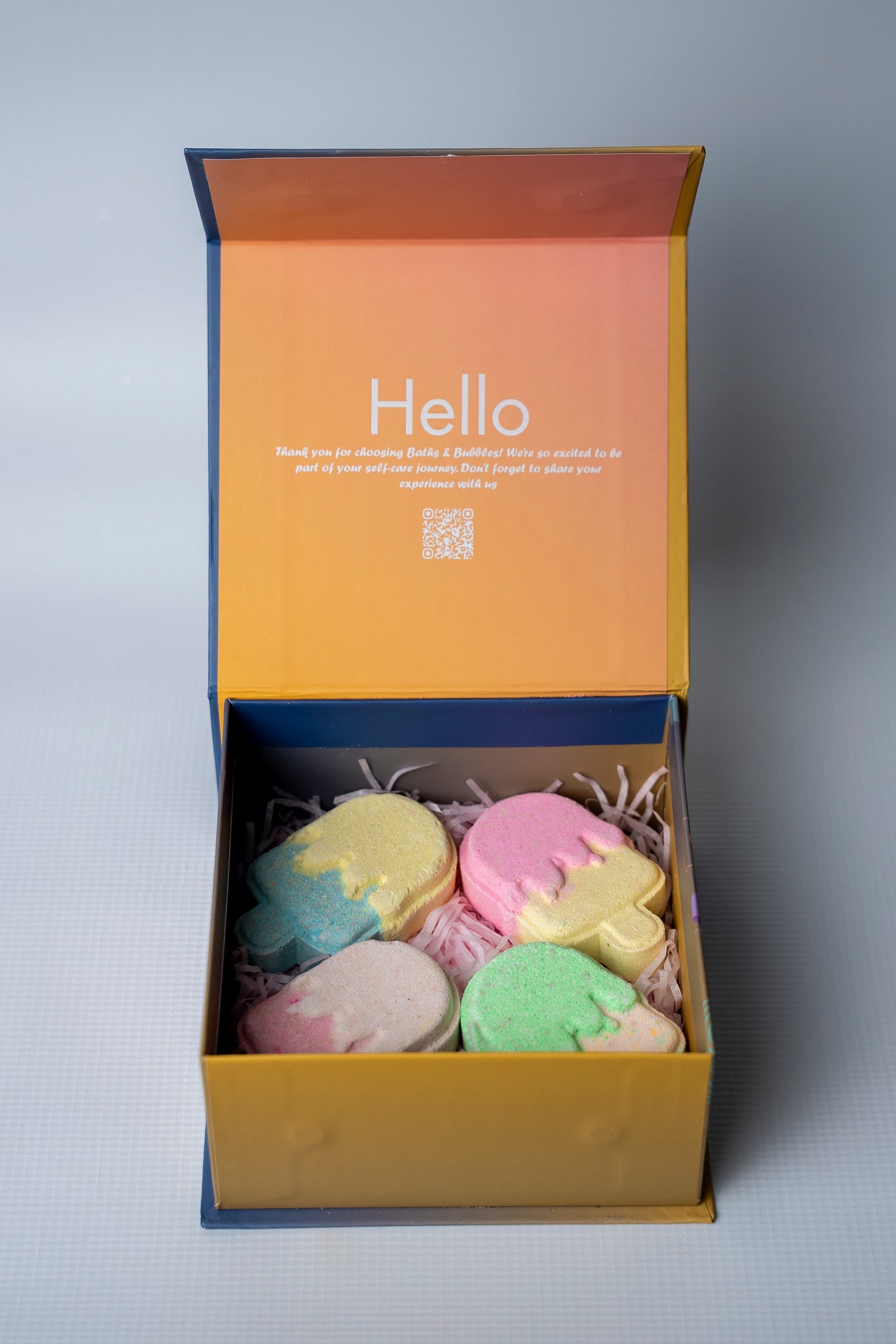 Melted Candy Bath Bombs (Set of 4)