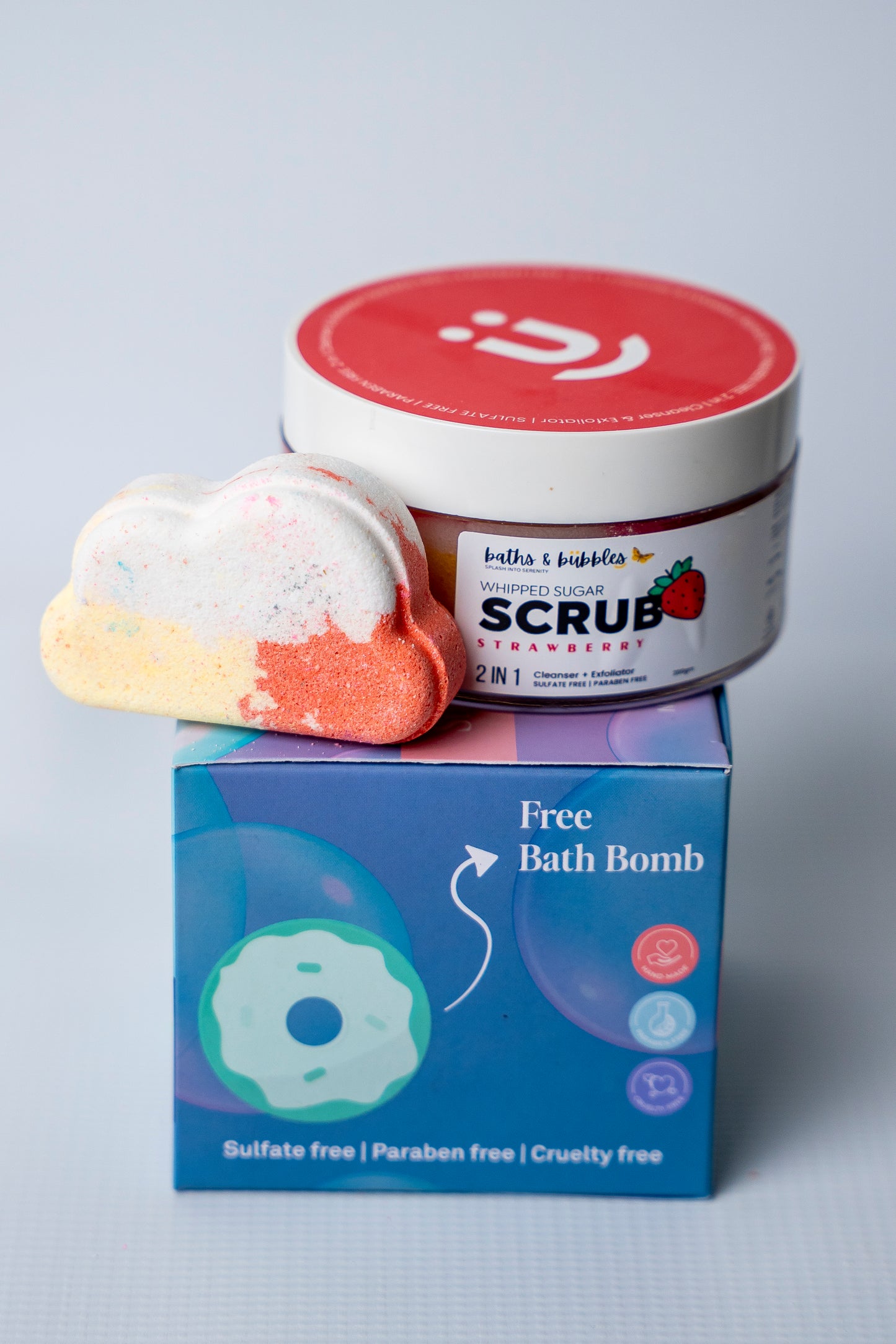 Whipped Sugar Scrub - Strawberry