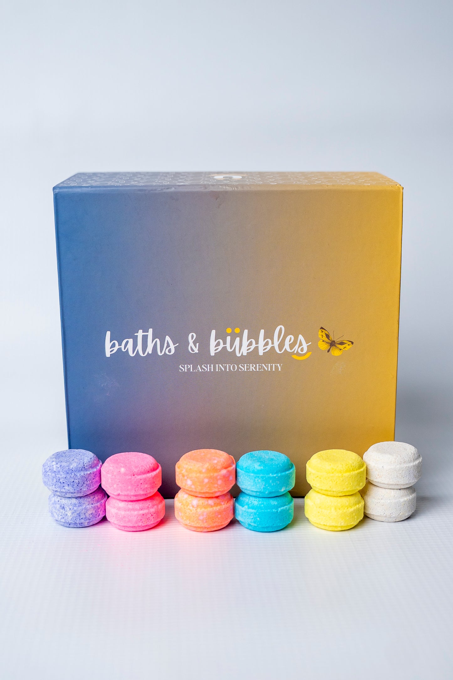 Mini Tablet Bath Bombs (Set of 12)