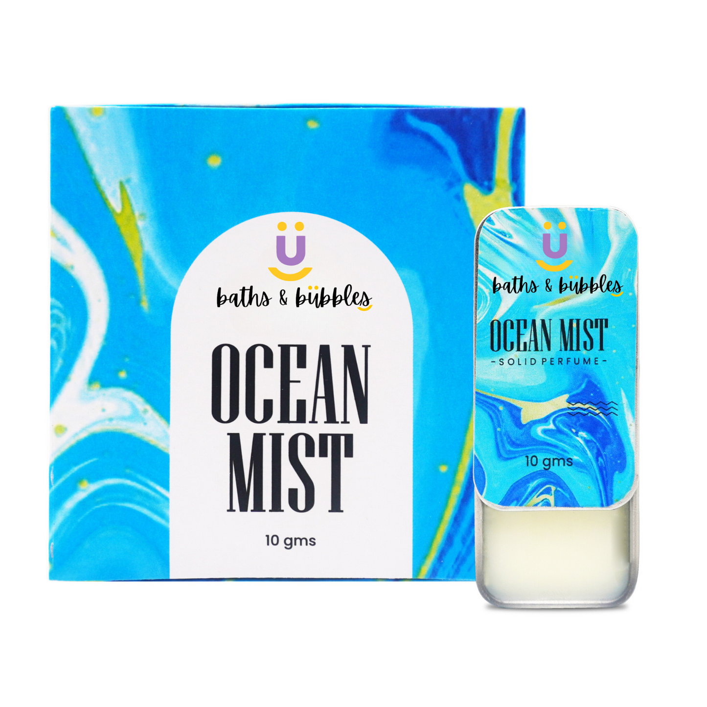 Ocean Mist Solid Perfume Bar