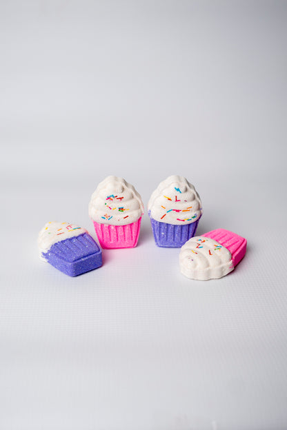Cupcake Bath Bombs (Set of 4)