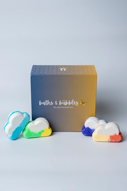 Cloud Bath Bombs (Set of 4)