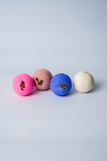 Round Topping Bath Bombs (Set of 4)