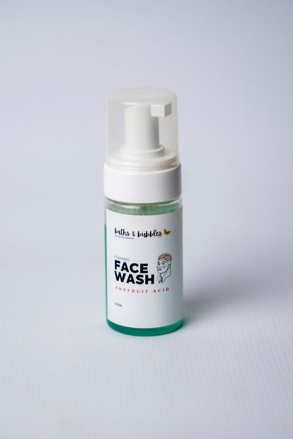 AHA Fruit Acid Foaming Face Wash
