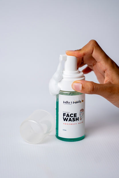 AHA Fruit Acid Foaming Face Wash