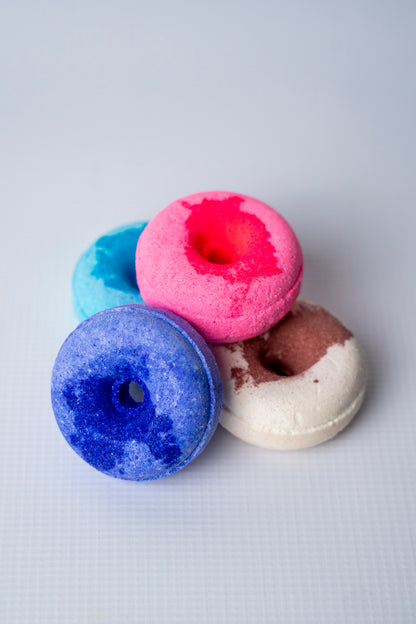 Double Shade Donut Bath Bombs (Set of 4)
