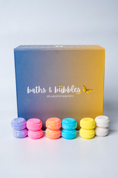 Mini Tablet Bath Bombs (Set of 12)