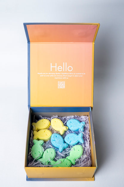 Fish Mini Bath Bombs (Set of 10)