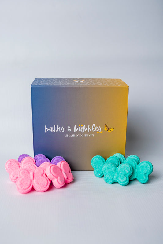 Butterfly Mini Bath Bombs (Set of 10)