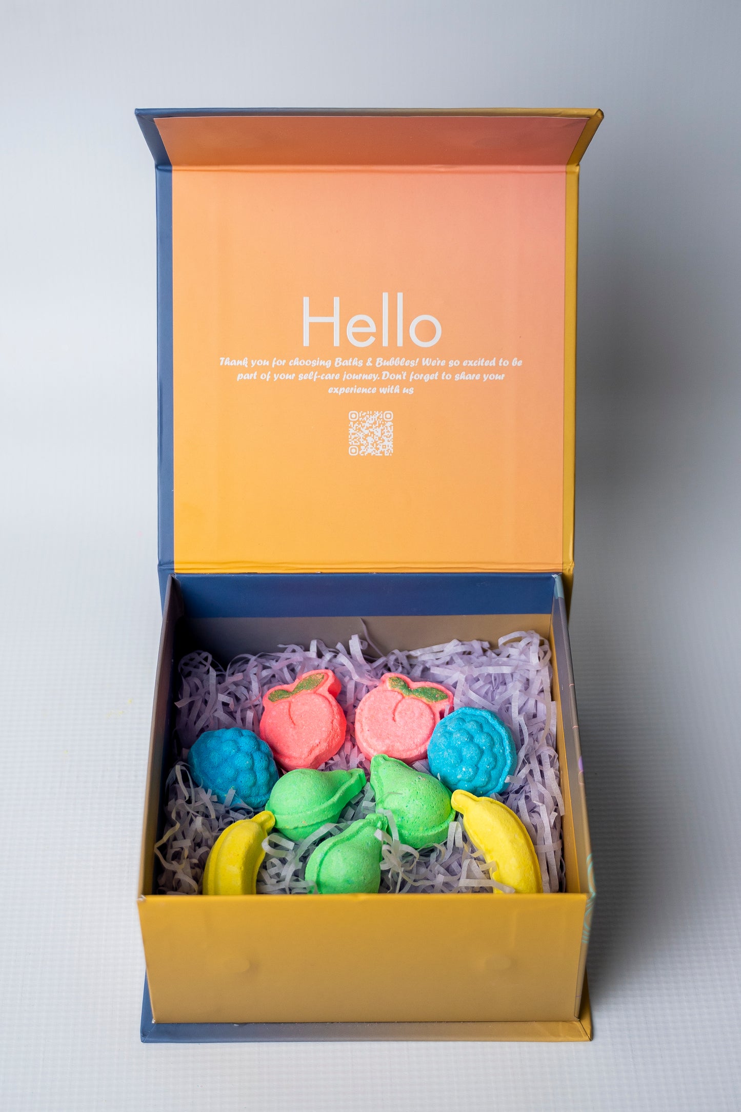 Mini Fruits Bath Bombs (Set of 10)