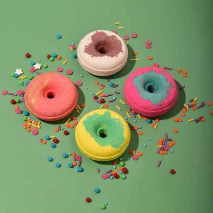 Donut Shaped Bath Bombs (Set of 4)