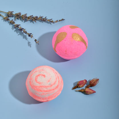 Round Shaped Bath Bombs (Set of 4)