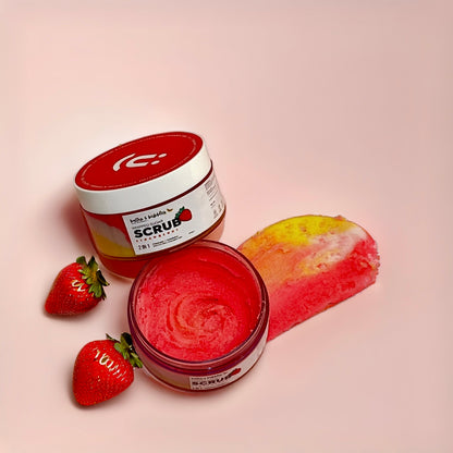 Whipped Sugar Scrub - Strawberry