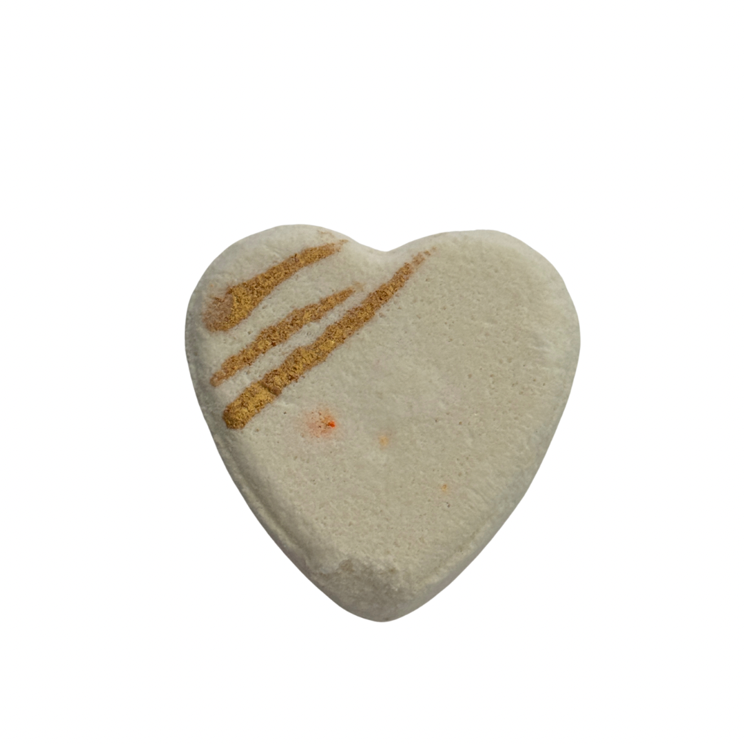 Heart Shaped Bath Bombs (Set of 4)