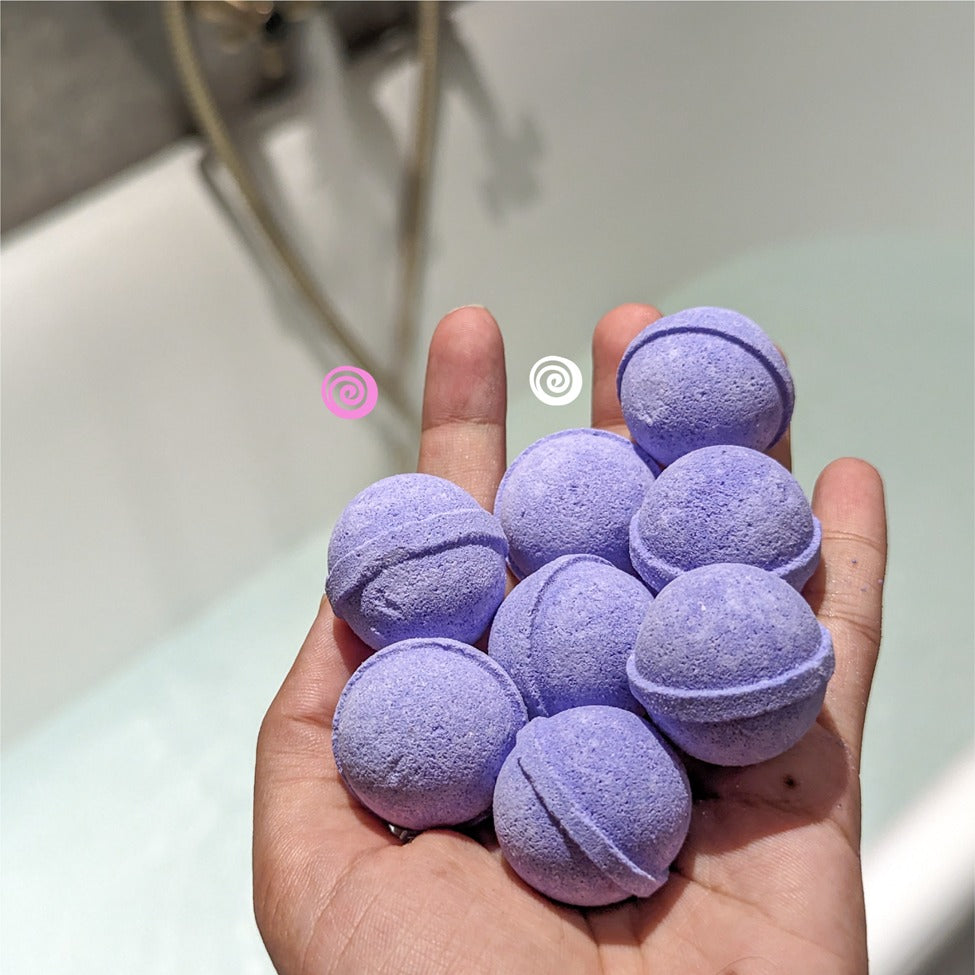 Round Mini Bath Bombs