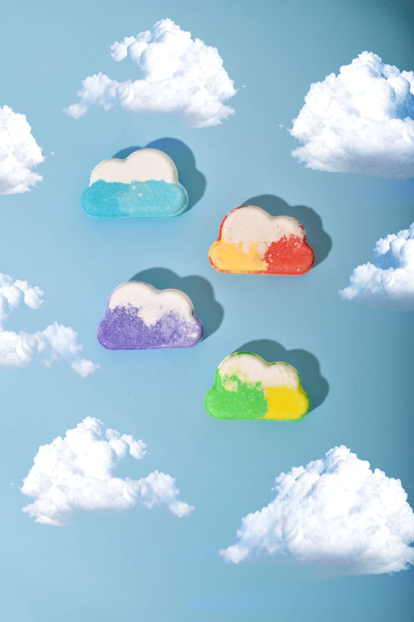 Cloud Bath Bombs (Set of 4)