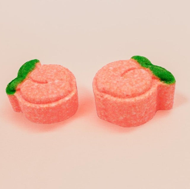 Peach Mini Bath Bombs